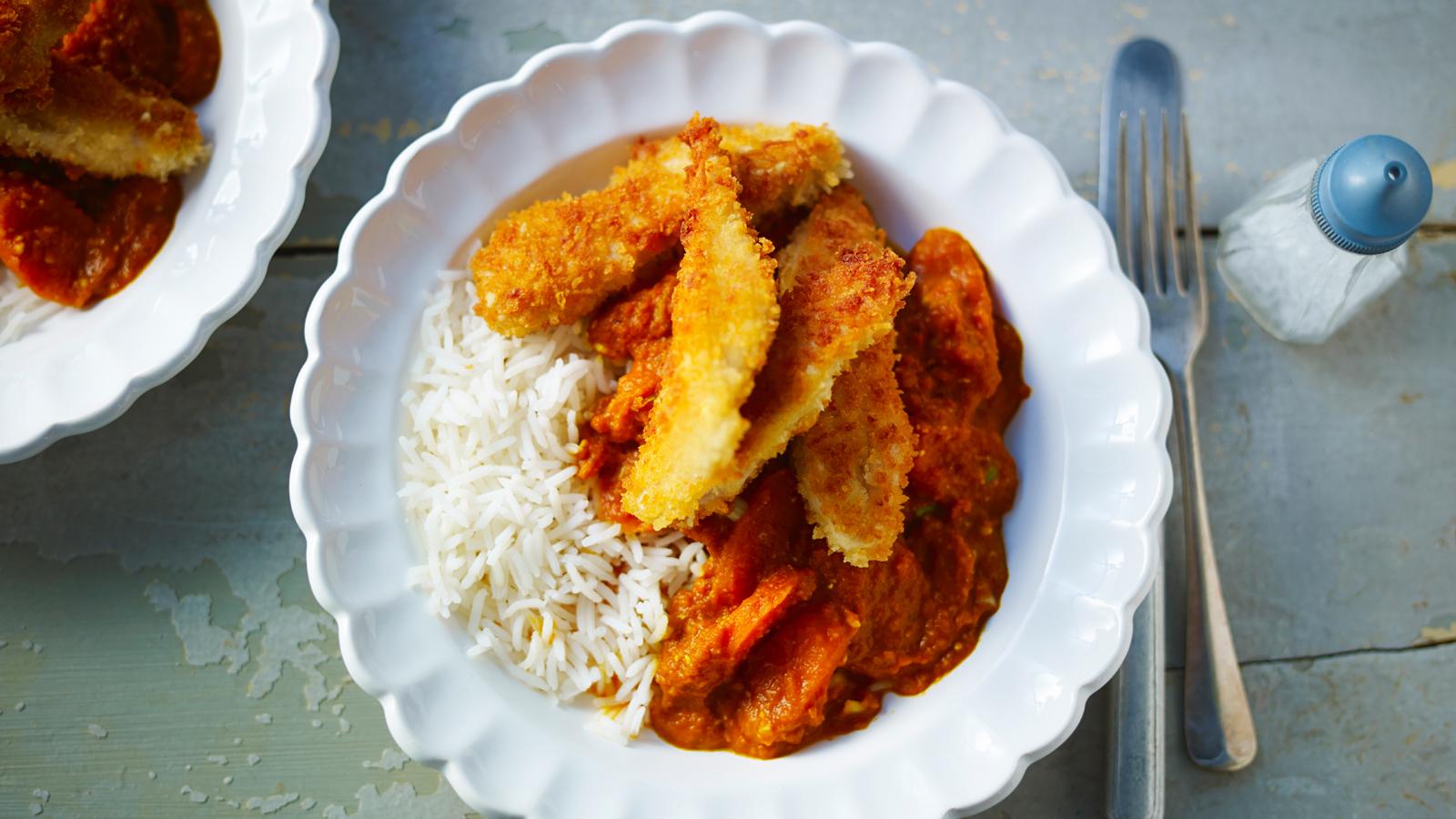 Chicken katsu curry